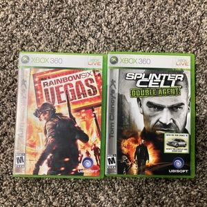 Tom Clancy’s splinter cell and rainbow six